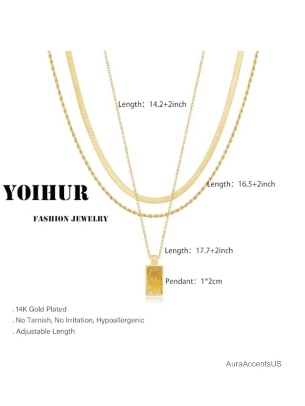 N/A layered gold